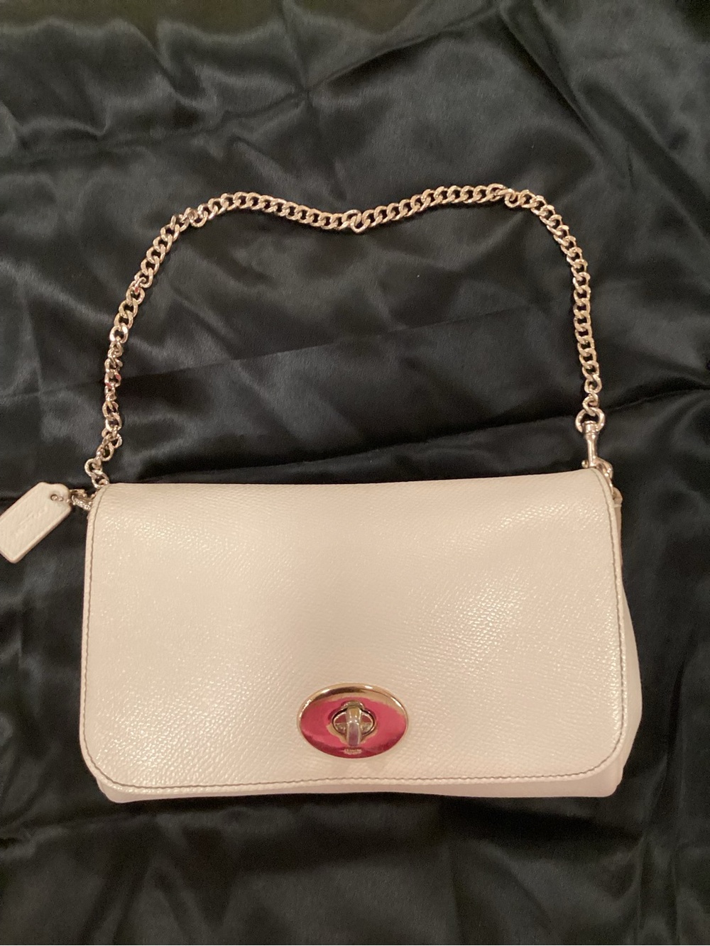 Coach Mini Ruby Crossbody in Ecru Leather🏝️🏝️ #F34604 🏝️🏝️ - Picture 4 of 13